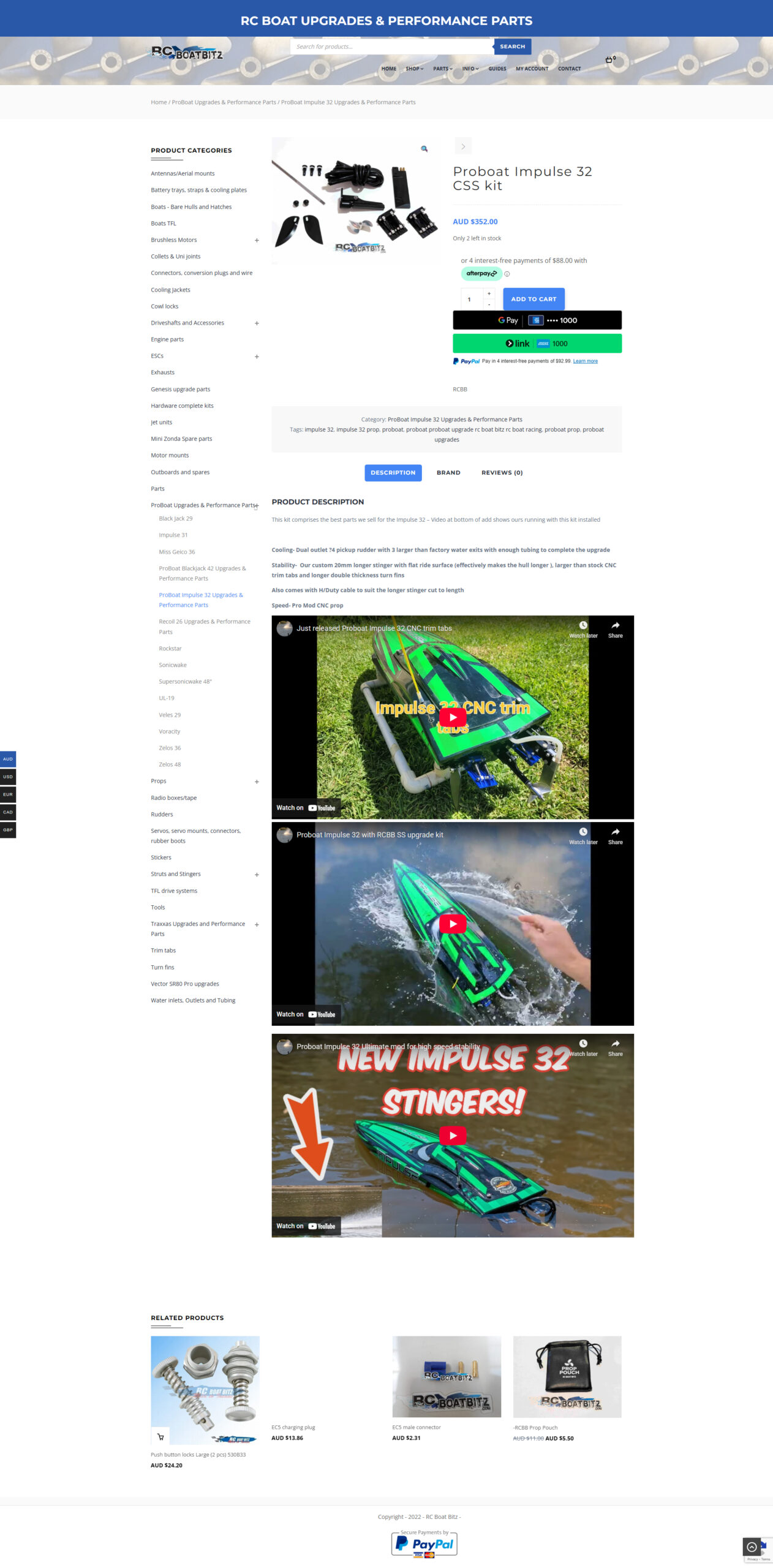 RC Boat Bitz