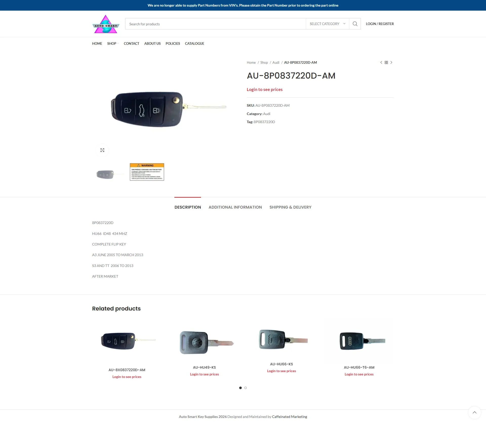 Autosmart Key Supplies