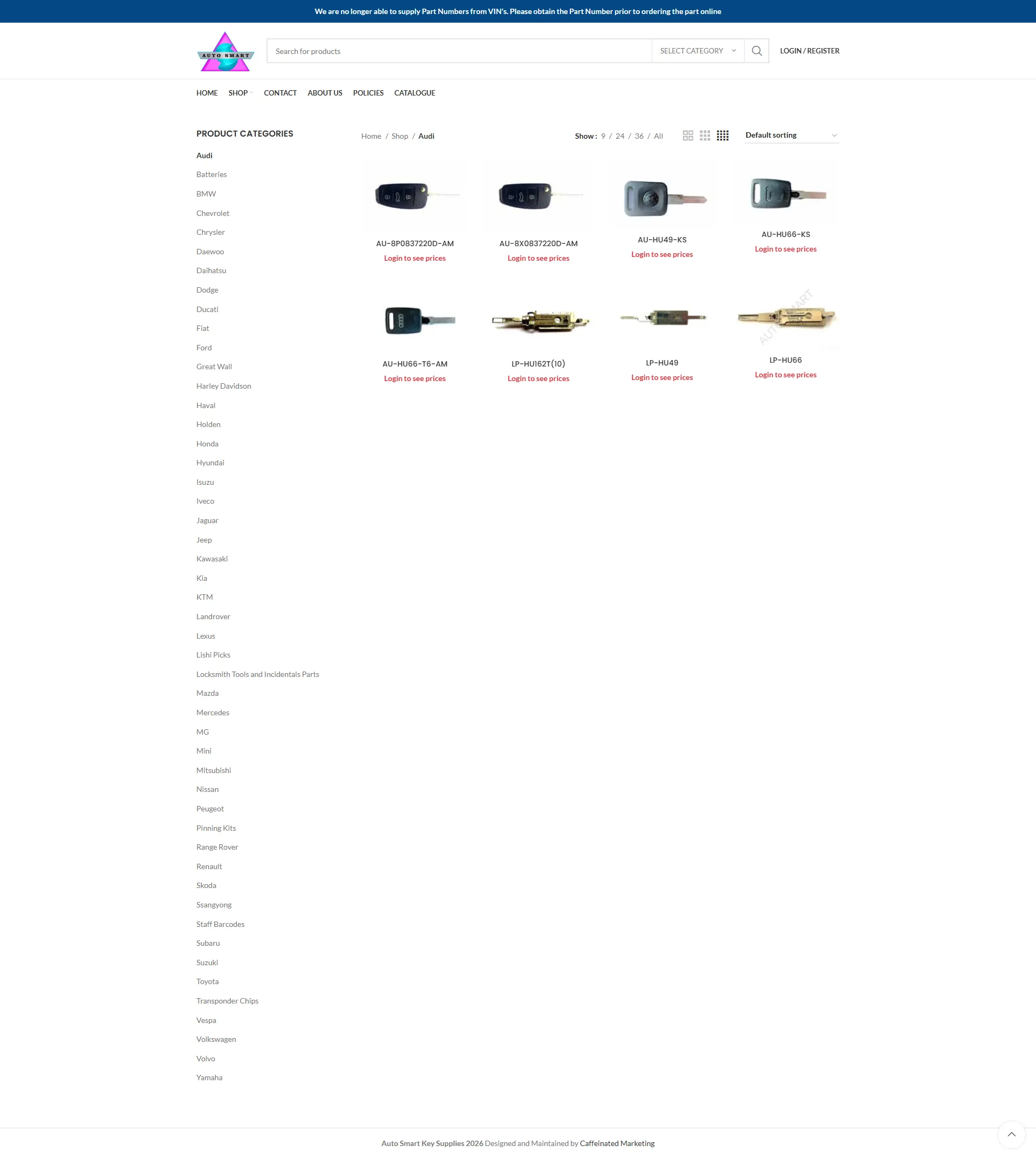 Autosmart Key Supplies