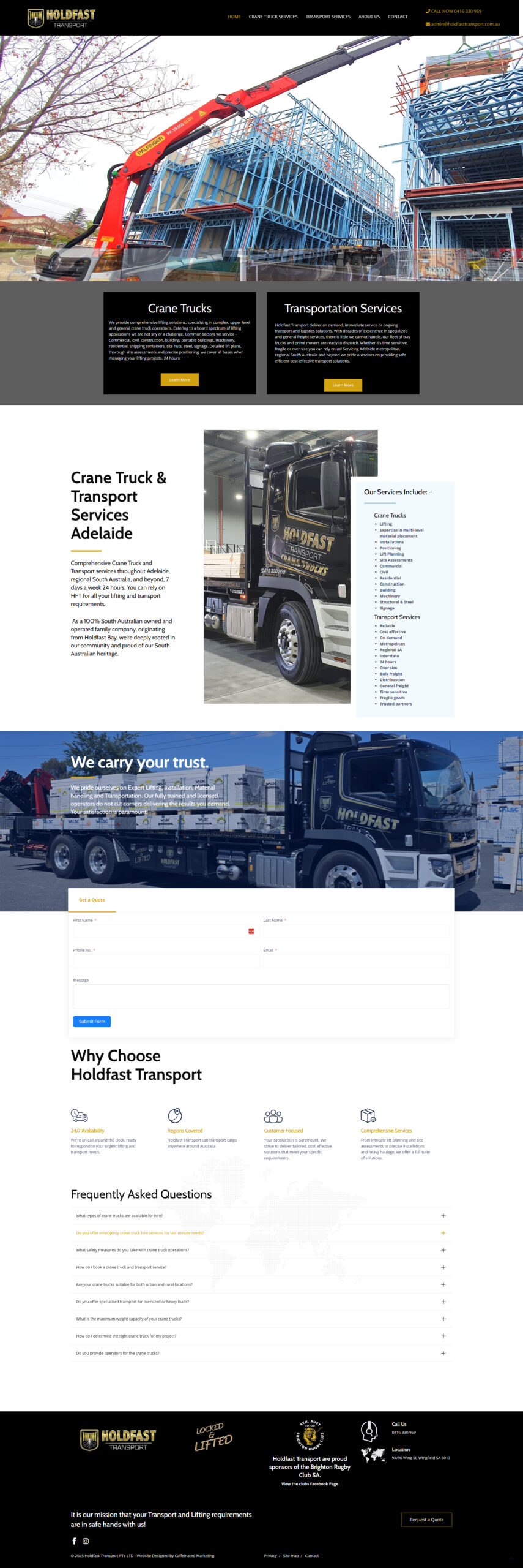 Holdfast Transport