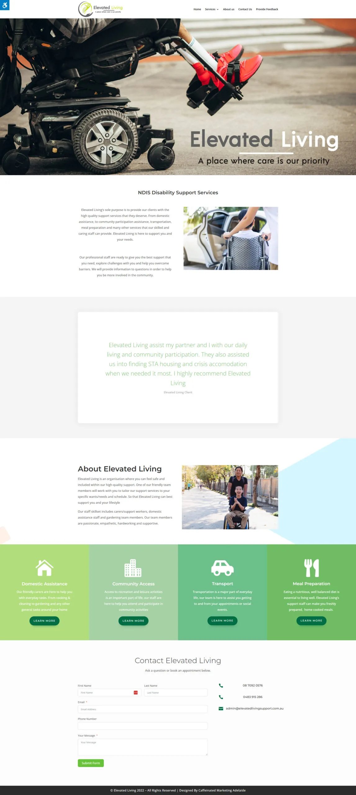 Elevated Living Support