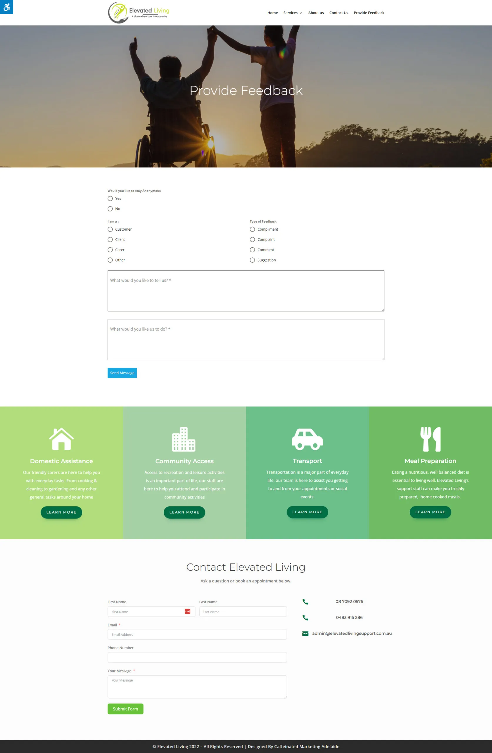 Elevated Living Support