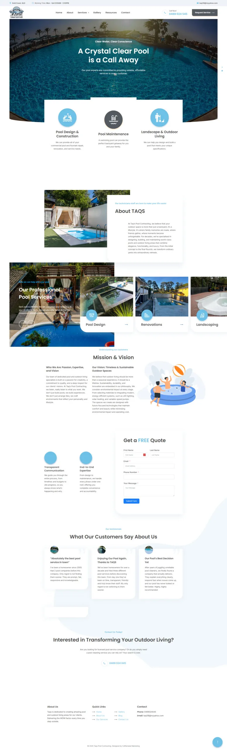 Taq's Pools